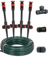 Eden 98063 Multi-Adjustable Flex Design Above Ground Irrigation Garden S... - $67.98