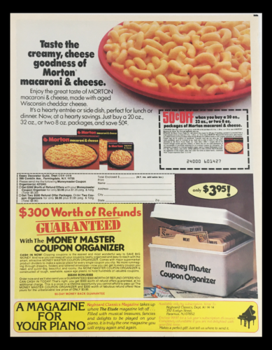 1984 New Breed Advance Taste Formula Dog Food Circular Coupon Advertisement Item image 2