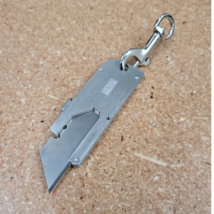 Stainless Steel Pocket Utility Knife Box and Bag Cutter - EDC Keychain Tool - $12.47