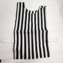 Umpire Vest Black And White Elastic Sides - $11.88