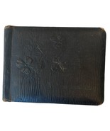 Antique Friendship Autograph Album Messages Entries Wishes NY 1917 53 Pages - $18.65