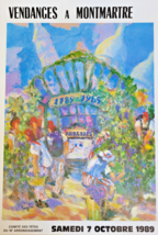Vintage To Montmartre - Original Poster -Very Rare- Poster-1989 - £117.05 GBP
