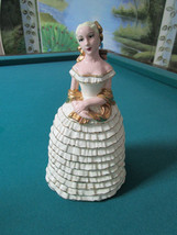Ceramic Lady Figurine Signed A. Tilton And Cico Germany Lady Figurine Pick One - £31.16 GBP