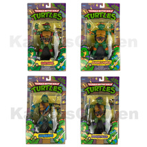 NEW Playmates 2022 TMNT 6-inch Action Figure Inspired by 1988 Series 4 Boxes Set - £77.44 GBP