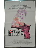 Love And Bullets Original One Sheet Movie Poster 1979 27 x 41 - $256.48 MXN