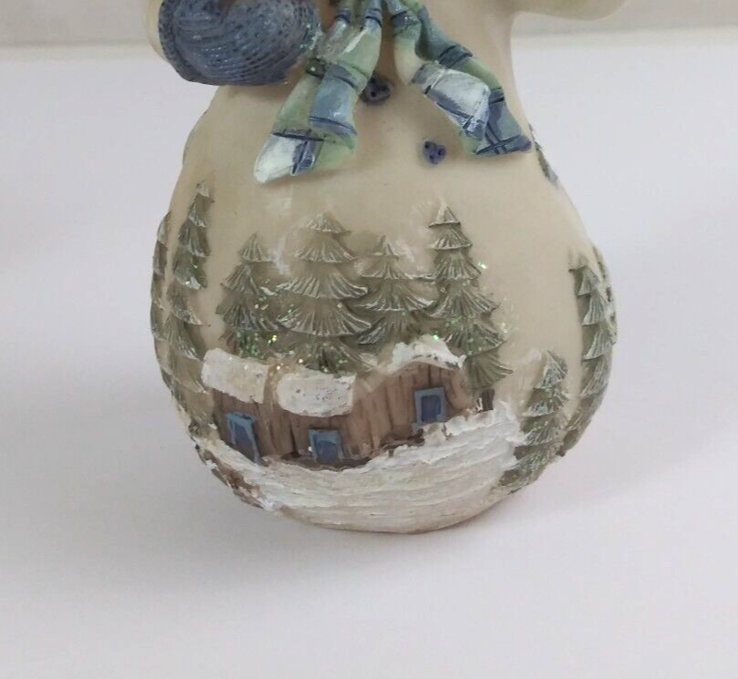 Vintage Kirkland's Winter Scene Christmas Snow Ladies With Apples 5" Figurines Item image 3