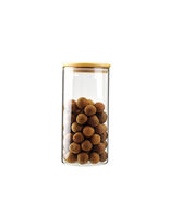 Borosilicate glass bottle with bamboo lid - 85/180 MM - 800 ml 27 FL OZ ... - $171.31 MXN