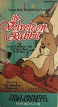 Die Velveteen Hase VHS Klebeband 1986 Kinder Cartoon Christopher Plummer... - £16.99 GBP