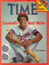 1977 Time Magazine Rod Carew Baseball Minnesota Twins U.S. Airports Cali... - £29.60 GBP