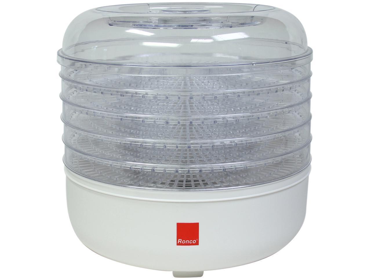 Ronco 5-Tray Electric Food Dehydrator FD1005WHGEN