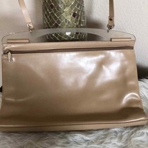 Ripani made in Italy tan acrylic handle purse - $43.76