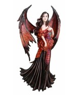 Amy Brown Fantasy Large Autumn Gothic Fairy Dracula Collector Figurine 1... - $164.45 CAD