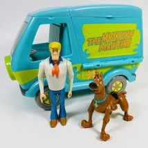 Scooby Doo Mystery Machine Van 50th Anniversary Playset w/ Figures Hanna-Barbera - £16.46 GBP