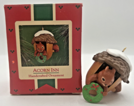 Hallmark Keepsake Squirrel Acorn Inn Christmas Ornament 1986 U47 - £12.08 GBP