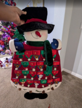 Vintage Dan Dee Collectors Snowman Advent Calendar Christmas Heart Count... - $365.38 MXN