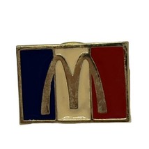 McDonald’s France French Flag Employee Crew Enamel Lapel Hat Pin - $9.95