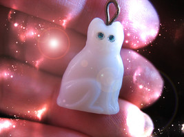 Free W $88 Haunted Alexandria&#39;s Cat Necklace Transmute Bad Luck To Good Magick - £0.00 GBP