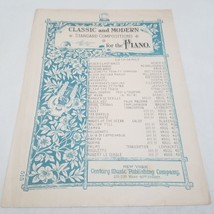 Black Key Polka Mazurka by A. Herzog Classic Modern Standard Compositions Piano - £6.24 GBP