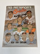 Vintage Baltimore Oriole Baseball Ted Patterson&#39;s Trivia Book 1980 Edition Auto - £4.80 GBP