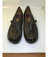 Dr Scholls &quot;  Women&#39;s  Slip on Leather Loafer Shoes Brown Size 10 M  - £15.68 GBP