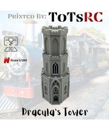 N Scale 1:160 3D Printed Building - Dracula’s Tower PLA - $20.61 CAD