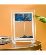 3D Vertical Sand Hourglass Moving Art Flowing Sand Home Decor Gift 5/7/12 Inches - $26.00 - $78.00