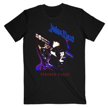 Judas Priest Stained Class Purple Mixer Official Tee T-Shirt Mens Unisex - £26.89 GBP