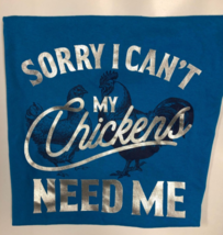 Sorry I Can&#39;t T-Shirt - £9.40 GBP
