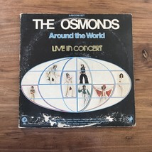 The Osmonds Around The World Live in Concert 12&quot; Vinyl 2X LP (1975, MGM) - £7.02 GBP