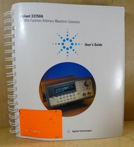 AGILENT 33250A 80 MHZ FUNCTION ARBITRARY WAVEFORM GENERATOR USER&#39;S GUIDE - $29.99