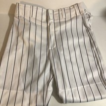 Don Alleson Athletic Baseball Pants S White With Stripes Sh2 - £4.64 GBP