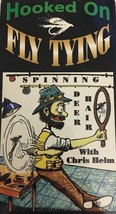 Hooked On Fly Tying-Spinning Deer Hair W Chris Helm(Vhs 1994)TESTED-RARE-SHIP24H - £31.04 GBP