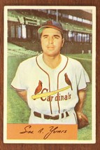 Vintage Baseball Card 1954 Bowman #78 Sal Yvars Catcher St Louis Cardinals - £9.04 GBP