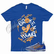 BROKEN T Shirt for Vapormax Flyknit 2021 Game Royal Blue Vivid Orange Knicks 1 - £18.15 GBP+