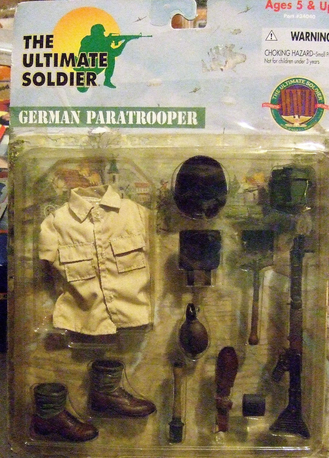 The Ultimate Soldier - German Paratrooper - Uniform and Equipment  - $9.00