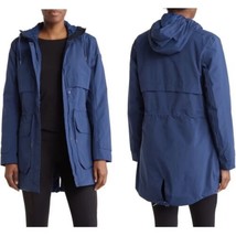 HELLY HANSEN Boyne Insulated Parka Jacket, Hooded, Large (10-12), Blue, NWT - $233.75