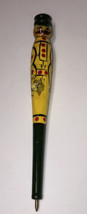 Interesting Man W/ Handle Bar Mustache Hand Painted Foreign Pen (Non-Wor... - $174.84 MXN