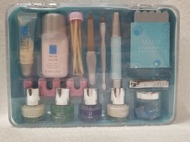 Beauty Basics NAIL ESSENTIALS Manicure Set/Kit Collection Case Lotion Cr... - $596.07 MXN