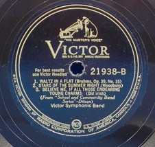 Victor Symphonic Band 78 Skaters Waltz, Minuet, Amaryllis /Stars Summer ... - $145.57 MXN