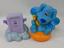 Blues Clues Swimming Blue Slippery Soap Squirt Figure Just Play - $8.95