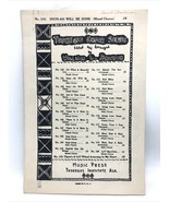 Vtg Sheet Music Tuskegee Choir Series  No 102 William L. Dawson Steal 1949 - €10,10 EUR