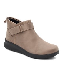 Clarks Ankle Bootie Cloudsteppers Sillian 2.0 West Women&#39;s Adjustable Side Zip - £43.59 GBP