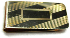 Detailed Engraveable Golden Cash Holder Wallet Credit Card ID Used Money... - £23.73 GBP