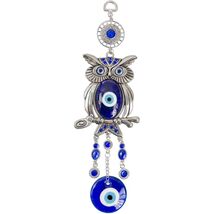 Owl Perched on Branch Evil Eye Ward Wall Hanging! - €10,08 EUR