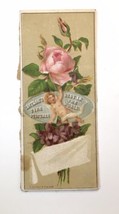 Eastman&#39;s Perfumes Cherub or  Cupid Pink Rose T Sinclair Victorian Card ... - $5.00