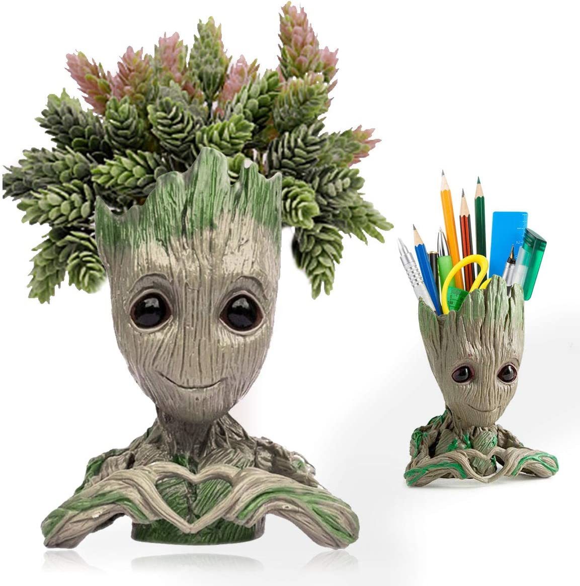 Baby Groot Flower Pot Succulent Planter For Garden Decor Desktop, Groot ... - $29.96