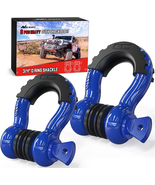 2 Pack 3/4&quot; D-Ring Shackle with 7/8&quot; Screw Pin 41,887Lbs Break Strength,... - $32.77