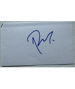 Robert Downey Jr. Autographed Signed 3x5 Index Card - $75.00