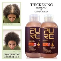 Thickening Hair Shampoo &amp; Conditioner Prevents Hair Loss Premature Woman Growth - £42.95 GBP