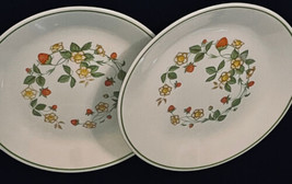 Corelle Strawberry Sundae Pattern as Luncheon Plates or Salad Plates (2)... - $22.00